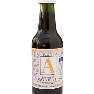 Sötétbarna, sűrű Ketjap Manis édes indonéz szójaszósz